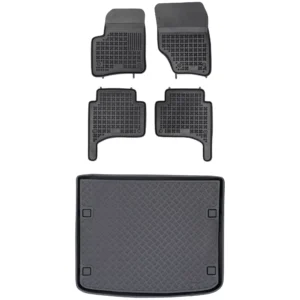 Zestaw dywaniki i mata plastikowa do Porsche Cayenne I 2002-2010 Zestaw dywaniki i mata plastikowa do Porsche Cayenne I 2002-2010