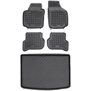 Zestaw dywaniki i mata plastikowa do Volkswagen Golf Plus 2005-2014 Zestaw dywaniki i mata plastikowa do Volkswagen Golf Plus 2005-2014