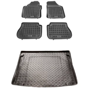 Zestaw dywaniki i mata plastikowa do Volkswagen Caddy 2003-2020 Zestaw dywaniki i mata plastikowa do Volkswagen Caddy 2003-2020