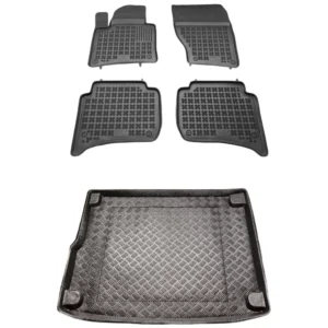 Zestaw dywaniki i mata plastikowa do Volkswagen Touareg 2010-2018 Zestaw dywaniki i mata plastikowa do Volkswagen Touareg 2010-2018