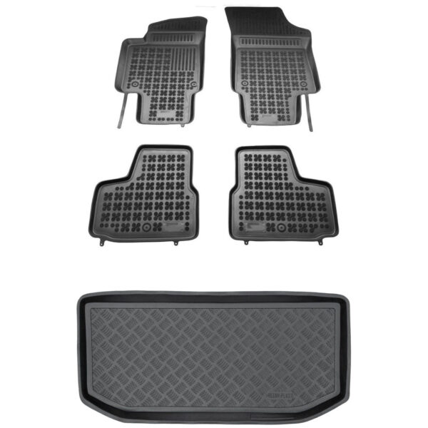 Zestaw dywaniki i mata antypoślizgowa SEAT Mii 2012-2018