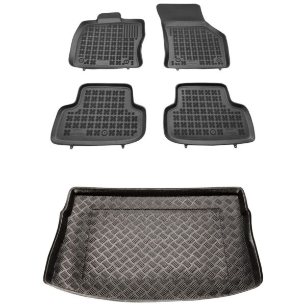 Zestaw dywaniki i mata antypoślizgowa Volkswagen Golf VII 2012-2019