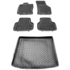 Zestaw dywaniki i mata plastikowa do Volkswagen Golf od 2019 Zestaw dywaniki i mata plastikowa do Volkswagen Golf od 2019