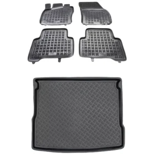 Zestaw dywaniki i mata plastikowa do Volkswagen Tiguan 2016-2024 Zestaw dywaniki i mata plastikowa do Volkswagen Tiguan 2016-2024