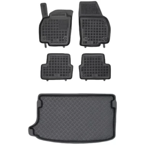 Zestaw dywaniki i mata plastikowa do Volkswagen T-Cross od 2018 Zestaw dywaniki i mata plastikowa do Volkswagen T-Cross od 2018