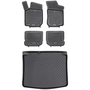 Zestaw dywaniki i mata plastikowa do Volkswagen Golf 1997-2006 Zestaw dywaniki i mata plastikowa do Volkswagen Golf 1997-2006