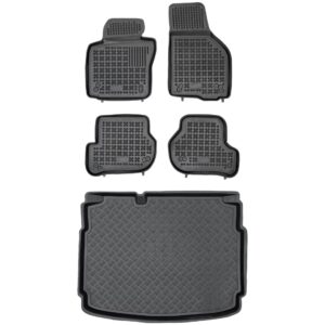 Zestaw dywaniki i mata antypoślizgowa SEAT Leon II MK2 2005-2013