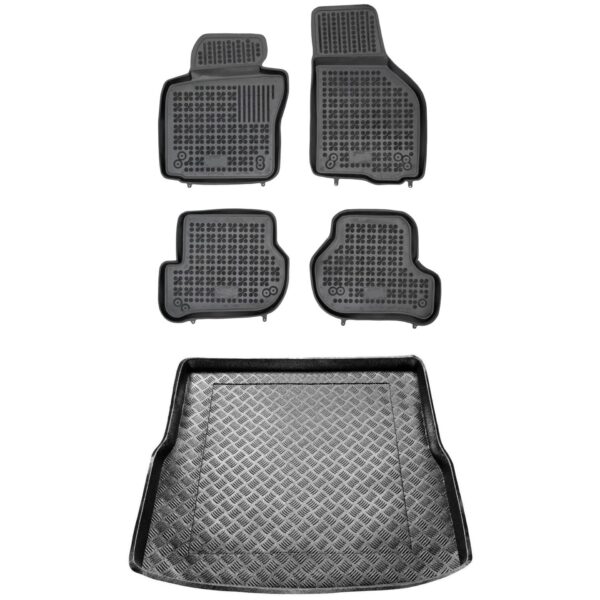 Zestaw dywaniki i mata antypoślizgowa Volkswagen Golf V 2007-2009