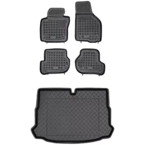 Zestaw dywaniki i mata plastikowa do Volkswagen Scirocco III 2008-2017 Zestaw dywaniki i mata plastikowa do Volkswagen Scirocco III 2008-2017