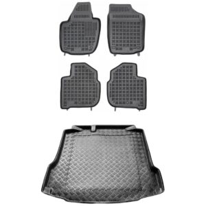 Zestaw dywaniki i mata antypoślizgowa SEAT Toledo IV 2012-2018
