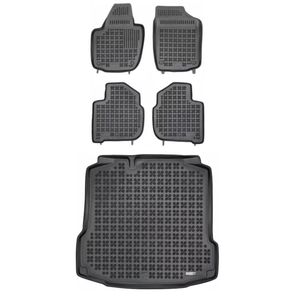 Zestaw dywaniki i mata gumowa do SEAT Toledo IV 2012-2018
