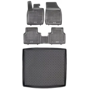 Zestaw dywaniki i mata plastikowa do Volkswagen ID.4 od 2020 Zestaw dywaniki i mata plastikowa do Volkswagen ID.4 od 2020