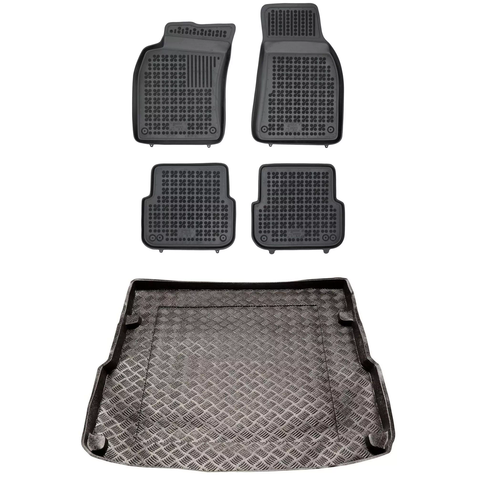 Zestaw dywaniki i mata plastikowa do Audi A6 2004-2011 Zestaw dywaniki i mata plastikowa do Audi A6 2004-2011