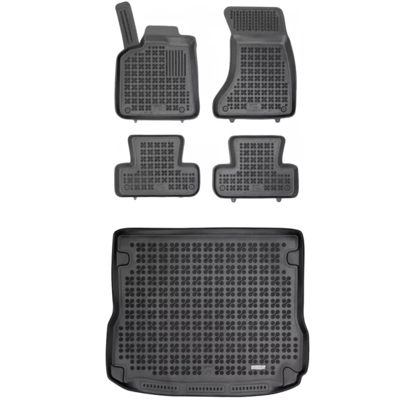 Zestaw dywaniki i mata gumowa do Audi Q5 2008-2017