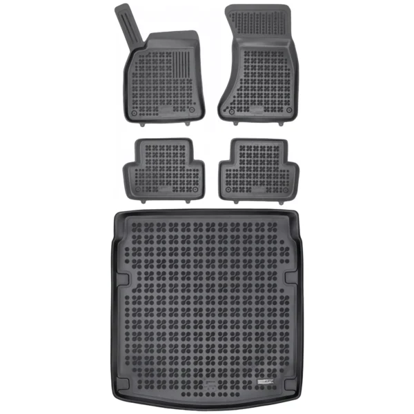 Zestaw dywaniki i mata gumowa do Audi A4 2007-2015