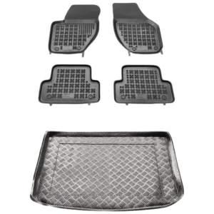 Zestaw dywaniki i mata plastikowa do Volvo V40 II 2012-2019 Zestaw dywaniki i mata plastikowa do Volvo V40 II 2012-2019