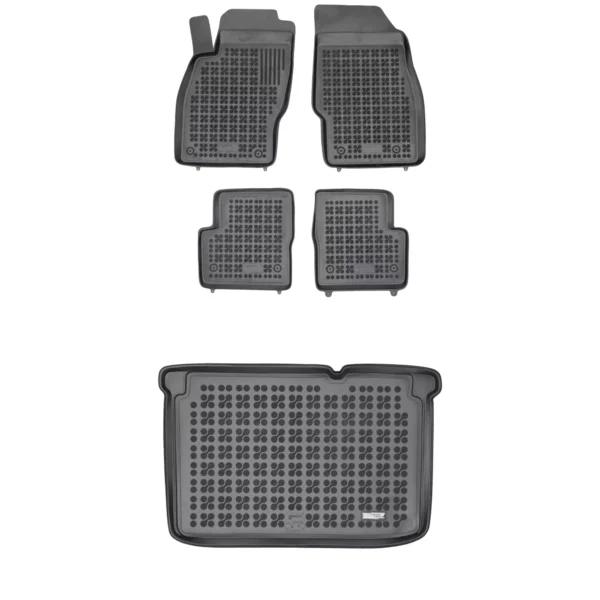 Zestaw dywaniki i mata gumowa do Opel Corsa 2006-2014