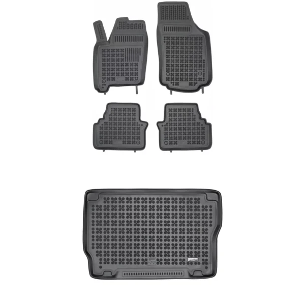 Zestaw dywaniki i mata gumowa do Opel Meriva I A 2003-2010