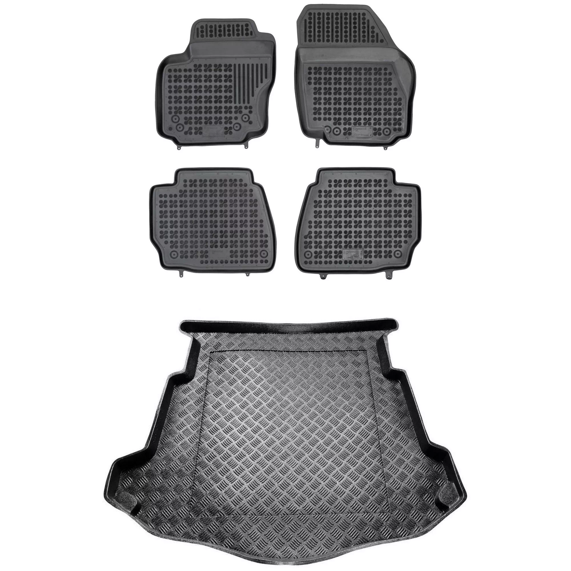 Zestaw dywaniki i mata plastikowa do Ford Mondeo 2007-2014 Zestaw dywaniki i mata plastikowa do Ford Mondeo 2007-2014