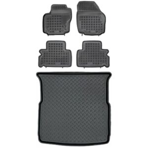 Zestaw dywaniki i mata antypoślizgowa Ford S-Max I 2006-2015 Zestaw dywaniki i mata antypoślizgowa Ford S-Max I 2006-2015