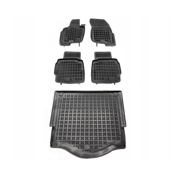 Zestaw dywaniki i mata gumowa do Ford Mondeo 2014-2022