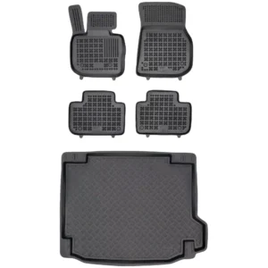 Zestaw dywaniki i mata plastikowa do BMW X3 od 2017 Zestaw dywaniki i mata plastikowa do BMW X3 od 2017