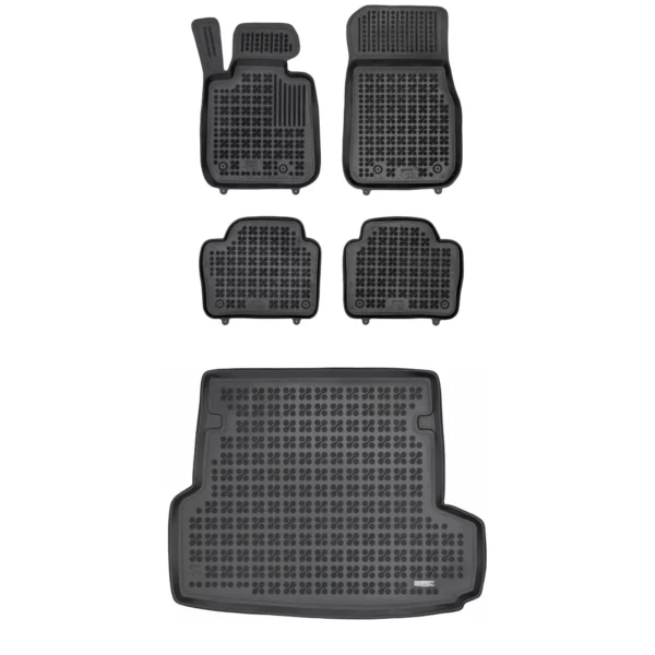 Zestaw dywaniki i mata gumowa do BMW Seria 3 F31 2012-2018