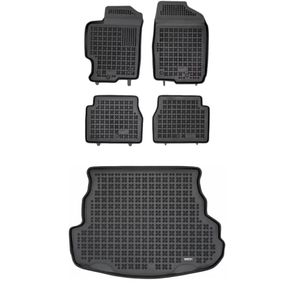 Zestaw dywaniki i mata gumowa do Mazda 6 2002-2007