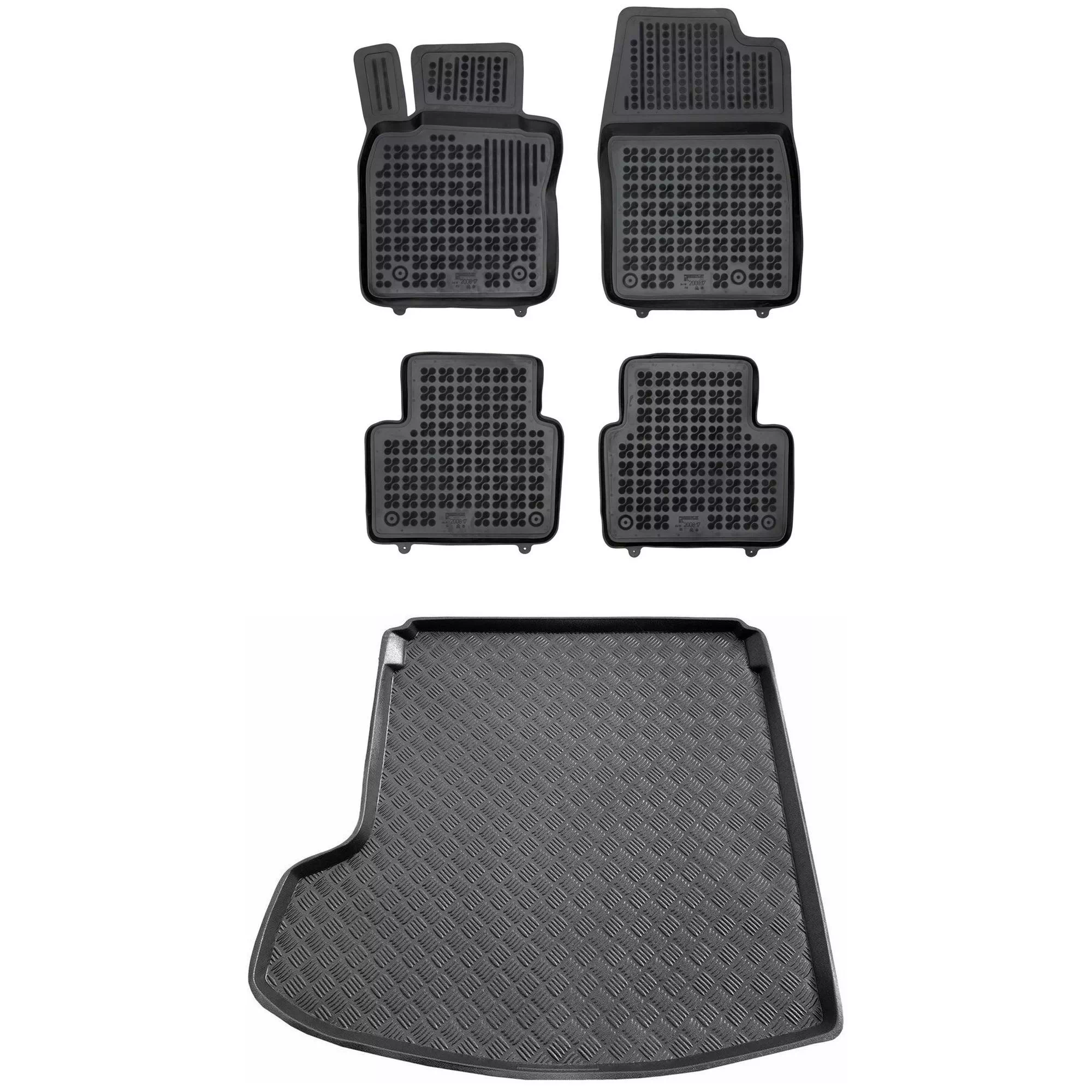 Zestaw dywaniki i mata plastikowa do Mazda 3 od 2019 Zestaw dywaniki i mata plastikowa do Mazda 3 od 2019