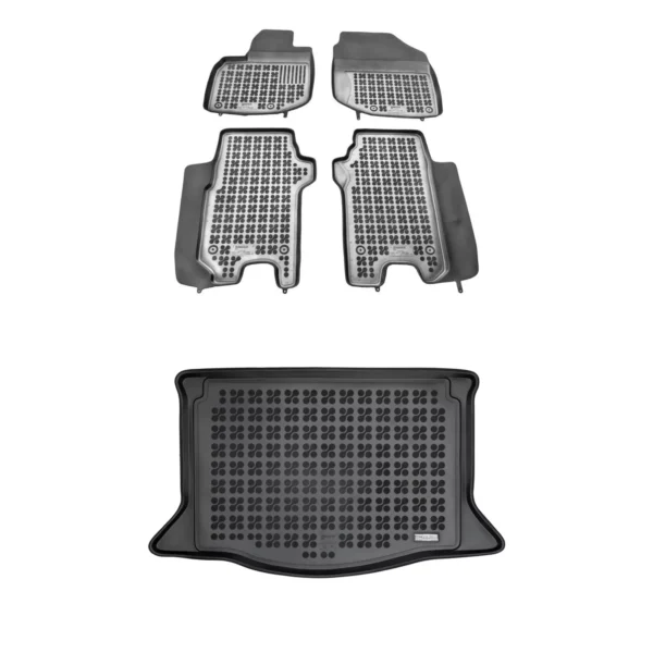 Zestaw dywaniki i mata gumowa do Honda Jazz III GE 2008-2015