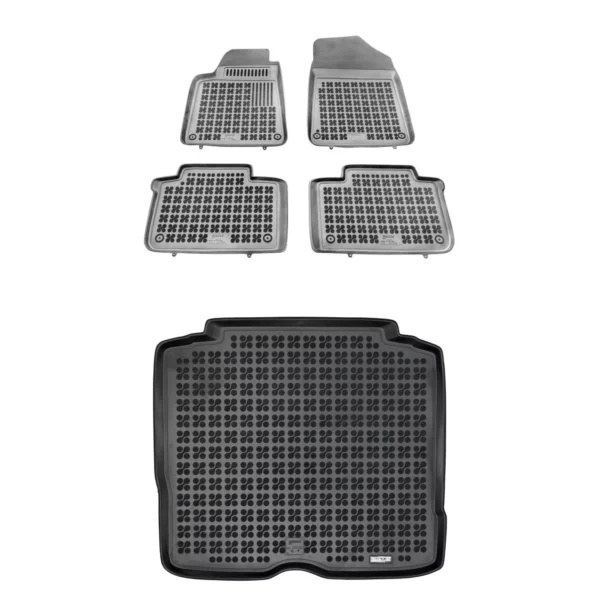 Zestaw dywaniki i mata gumowa do Citroen C6 I 2005-2012