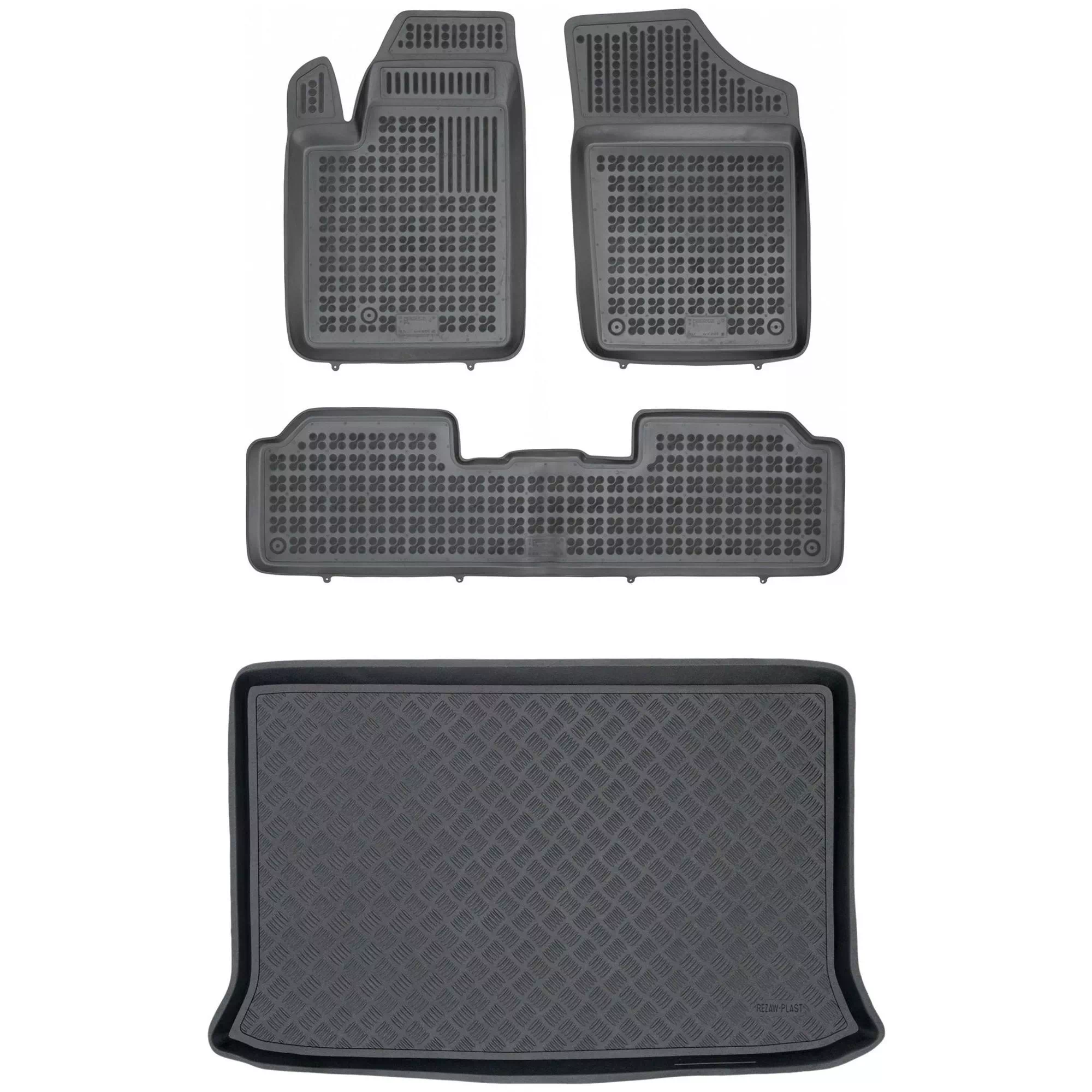 Zestaw dywaniki i mata plastikowa do Citroën Berlingo 1996-2010 Zestaw dywaniki i mata plastikowa do Citroën Berlingo 1996-2010