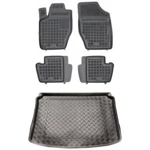 Zestaw dywaniki i mata plastikowa do Peugeot 307 2001-2008 Zestaw dywaniki i mata plastikowa do Peugeot 307 2001-2008
