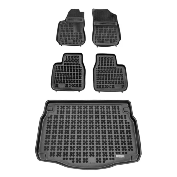 Zestaw dywaniki i mata gumowa do Citroen C4 Cactus 2014-2021