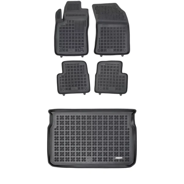 Zestaw dywaniki i mata gumowa do Citroen C3 III od 2016