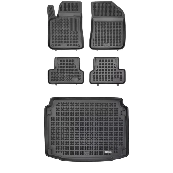 Zestaw dywaniki i mata gumowa do Peugeot 308 2013-2021