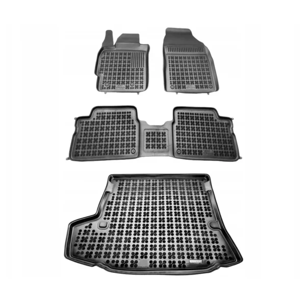 Zestaw dywaniki i mata gumowa do Toyota Corolla X E140, E150 2006-2013