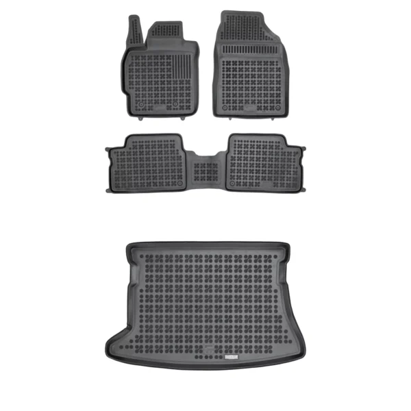 Zestaw dywaniki i mata gumowa do Toyota Auris I 2006-2013