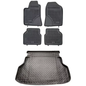 Zestaw dywaniki i mata plastikowa do Toyota Avensis 2003-2009 Zestaw dywaniki i mata plastikowa do Toyota Avensis 2003-2009