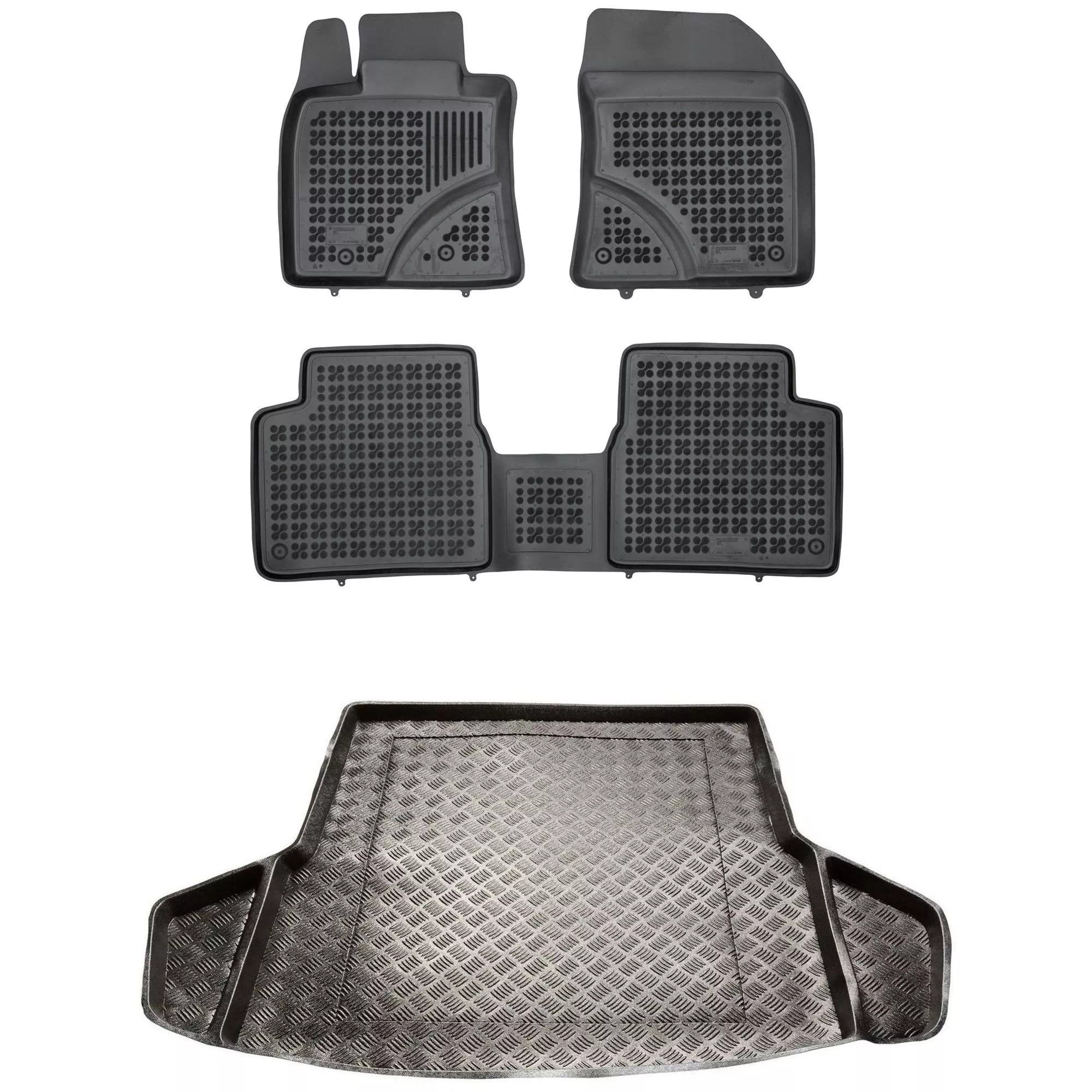 Zestaw dywaniki i mata plastikowa do Toyota Avensis 2009-2018 Zestaw dywaniki i mata plastikowa do Toyota Avensis 2009-2018