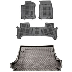 Zestaw dywaniki i mata antypoślizgowa Toyota Land Cruiser J120 2002-2009