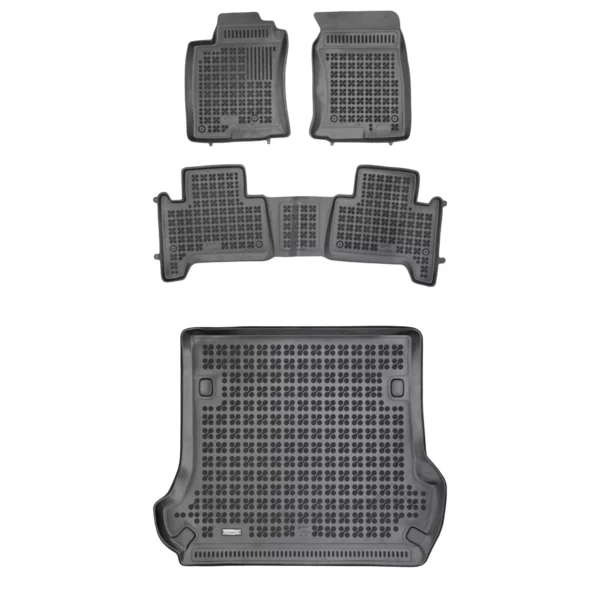 Zestaw dywaniki i mata gumowa do Toyota Land Cruiser J120 2002-2009