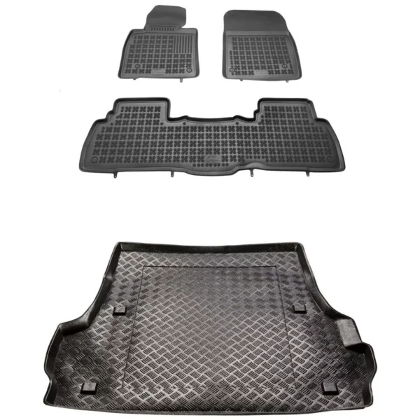 Zestaw dywaniki i mata plastikowa do Toyota Land Cruiser J200 2007-2021