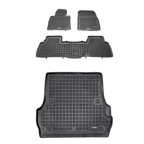 Zestaw dywaniki i mata gumowa do Toyota Land Cruiser J200 2007-2021