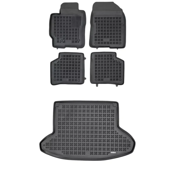 Zestaw dywaniki i mata gumowa do Toyota Prius II XW20 2003-2009