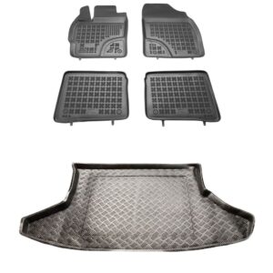 Zestaw dywaniki i mata antypoślizgowa Toyota Prius III XW30 2009-2015