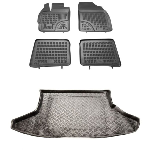 Zestaw dywaniki i mata antypoślizgowa Toyota Prius III XW30 2009-2015