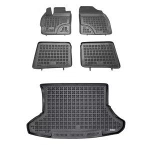 Zestaw dywaniki i mata gumowa do Toyota Prius III XW30 2009-2015
