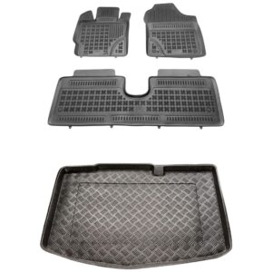 Zestaw dywaniki i mata antypoślizgowa Toyota Yaris III 2012-2014