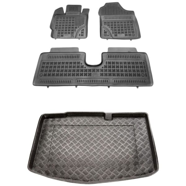 Zestaw dywaniki i mata antypoślizgowa Toyota Yaris III 2012-2014